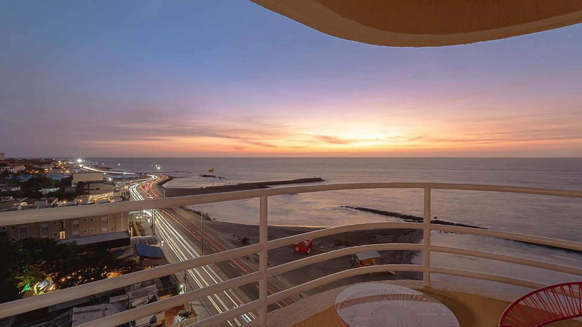 Lägenhet Beachfront Bliss, Luxury With Breathtaking Views Cartagena